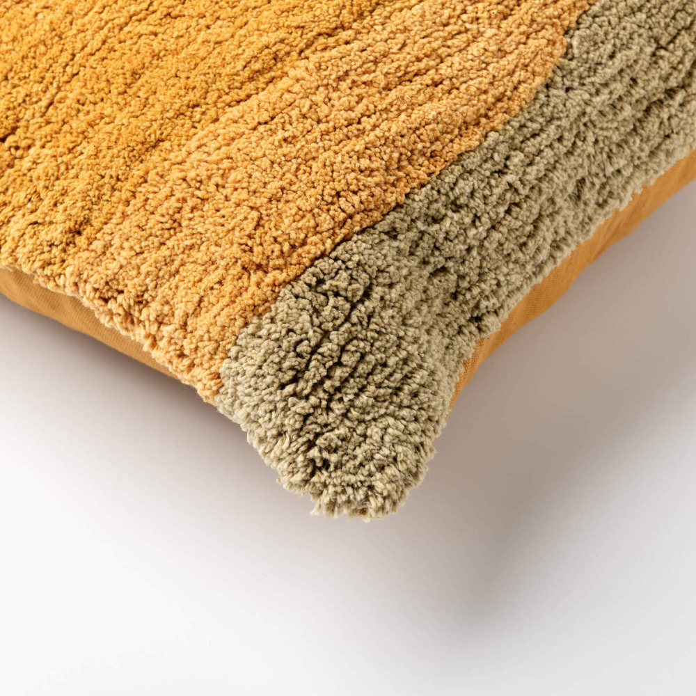 Dutch Decor Kissenhülle 'Imme' 40 x 60 cm Sponge - Gelb